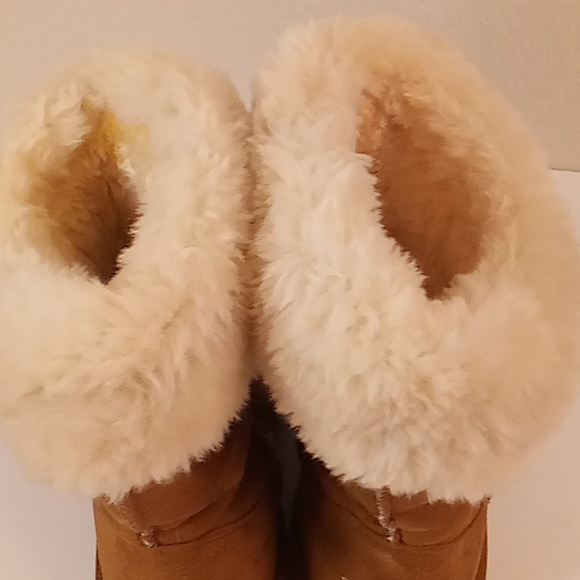 APRES by Lamo Winter Warm Snow Travel Size 8 Brown-Cream Colors SB32 - Picture 8 of 10